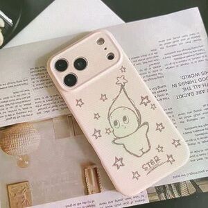 Star Design Pink Phone Case